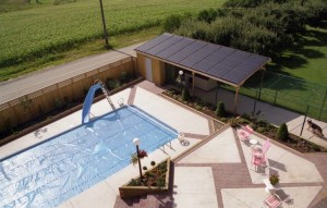 solar pool heating