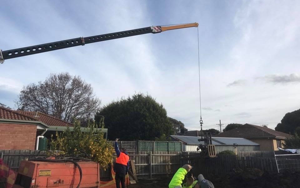 Crane Truck Hire Services Rates Melbourne