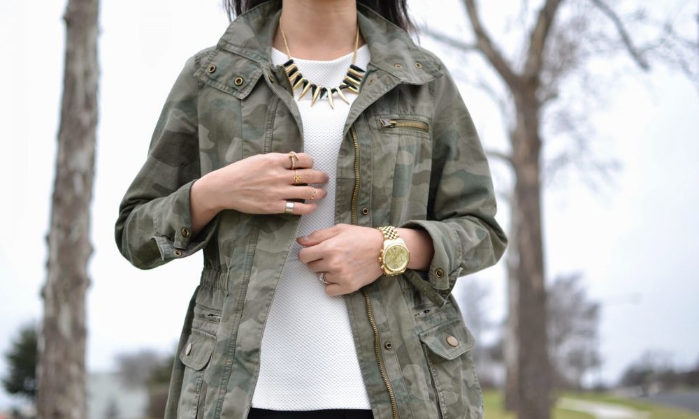 Meticulous fashion trend: All about the camouflage jacket