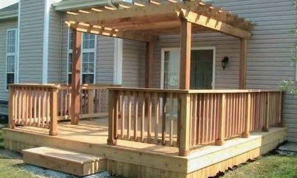 Adorn Your Outdoor Space with Beautiful Pergolas or Decking Area